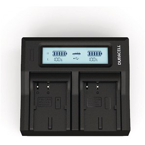 DM-MVX1i Chargeur de batterie double Canon BP-511