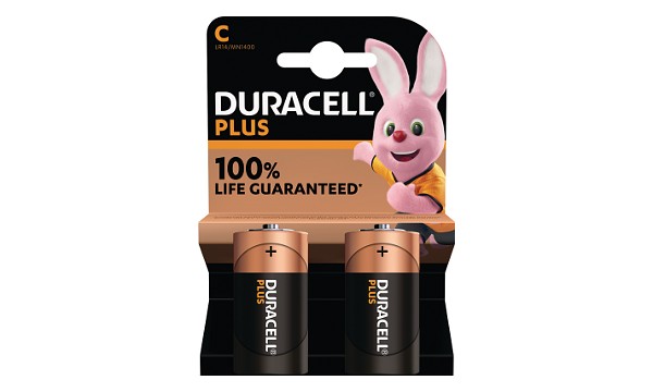 Duracell Plus Power de type C (Pack de 2)