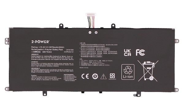 BX393JA Batterie (Cellules 4)