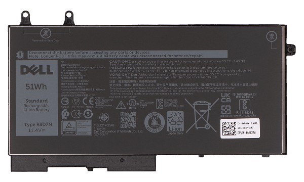 451-BCQZ Batterie (Cellules 3)