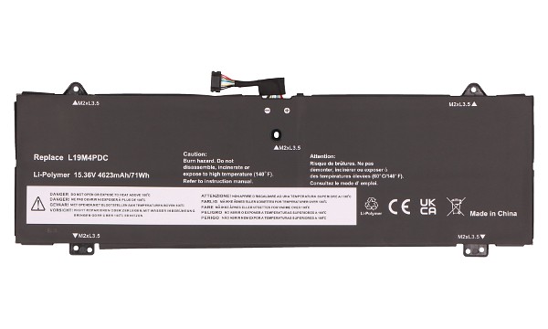 Ideapad Yoga 7-14ITL5 82BH Batterie (Cellules 4)