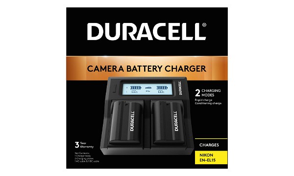 D800e Chargeur de batterie double Nikon EN-EL15