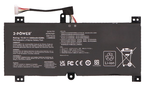 GL504GV Batterie (Cellules 4)