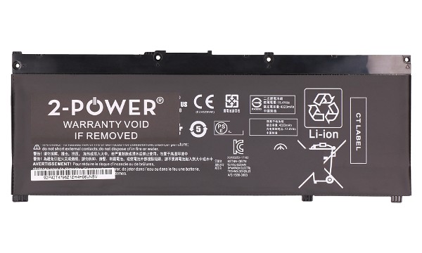 Pavilion Gaming  15-cx0996nl Batterie (Cellules 4)