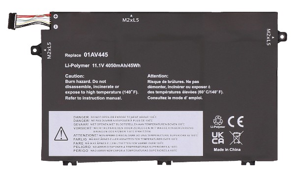 ThinkPad E15 20RD Batterie (Cellules 3)