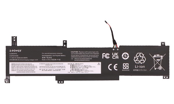 Ideapad 1 15IAU7 82QD Batterie (Cellules 3)