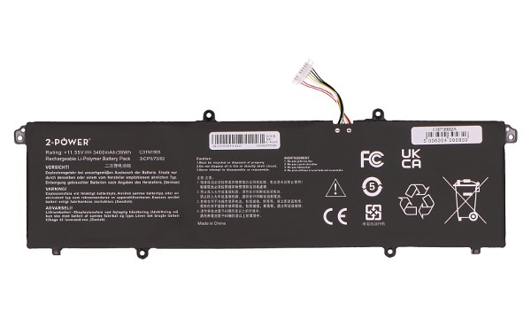 Vivobook S14 S433IA Batterie (Cellules 3)