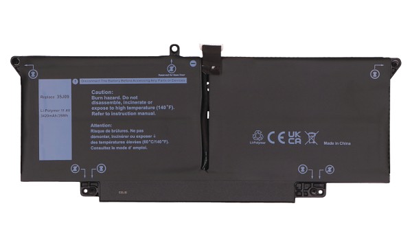 Latitude 7410 Batterie (Cellules 3)