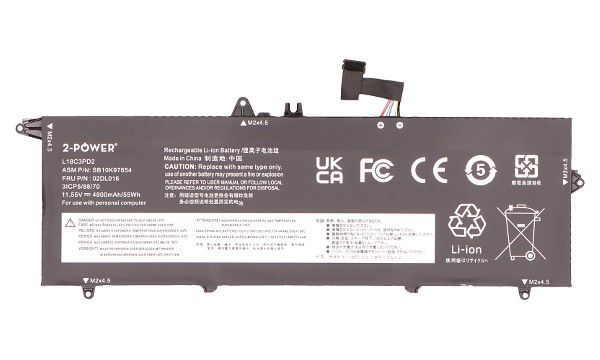 L18C3PD2 Batterie (Cellules 3)