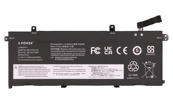 ThinkPad T14 Gen 1 20S2 Batterie (Cellules 3)