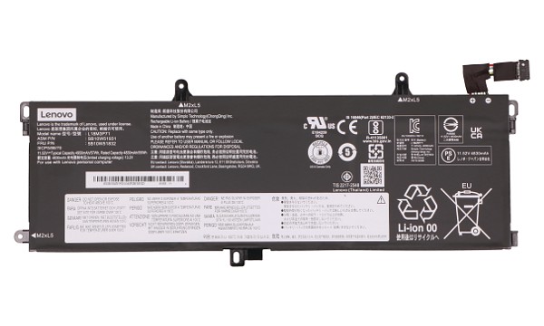 ThinkPad T15 Gen 1 20S6 Batterie (Cellules 3)