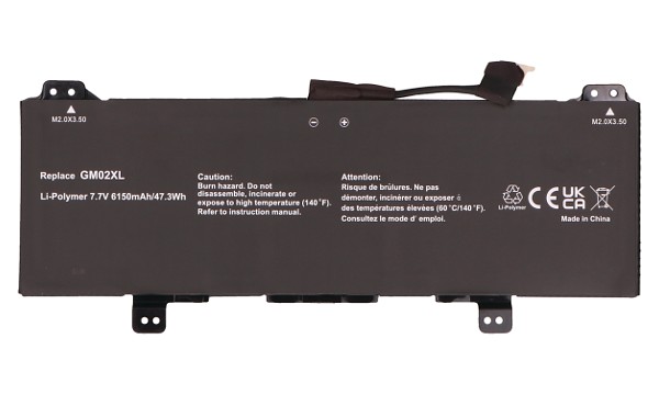 Chromebook 14-ca060nr Batterie (Cellules 2)