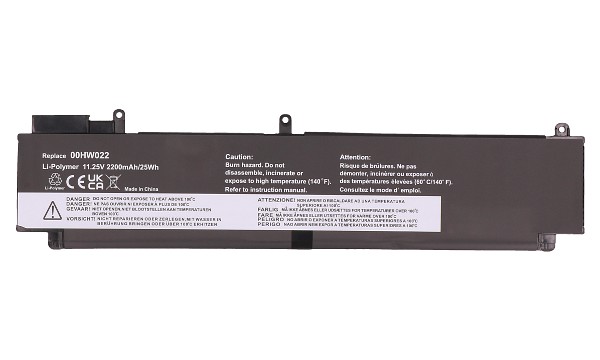 ThinkPad T460S 20F9 Batterie (Cellules 3)