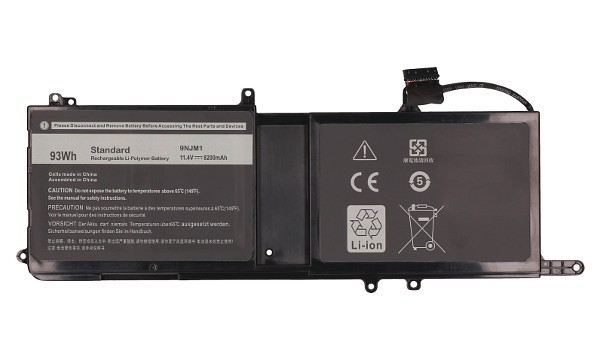 Alienware 17 R4 Batterie (Cellules 6)