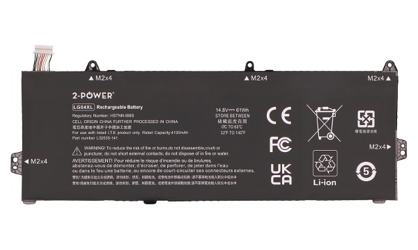 Pavilion 15-cs1070TX Batterie (Cellules 4)