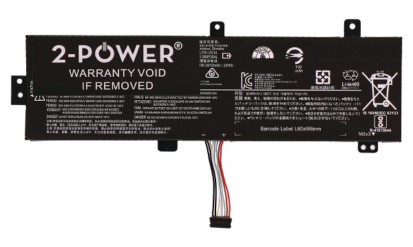 Ideapad 310-15ISK 80SM Batterie (Cellules 2)